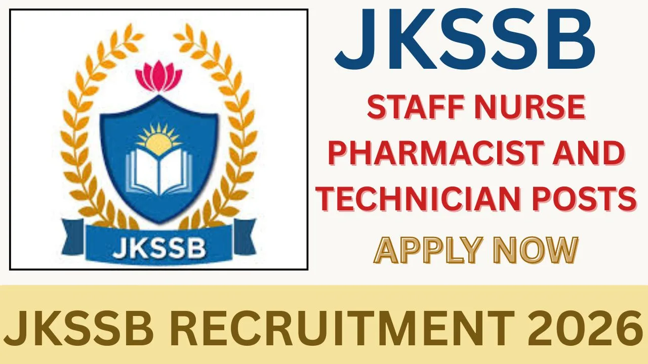 JKSSB RECRUITMENT 2026