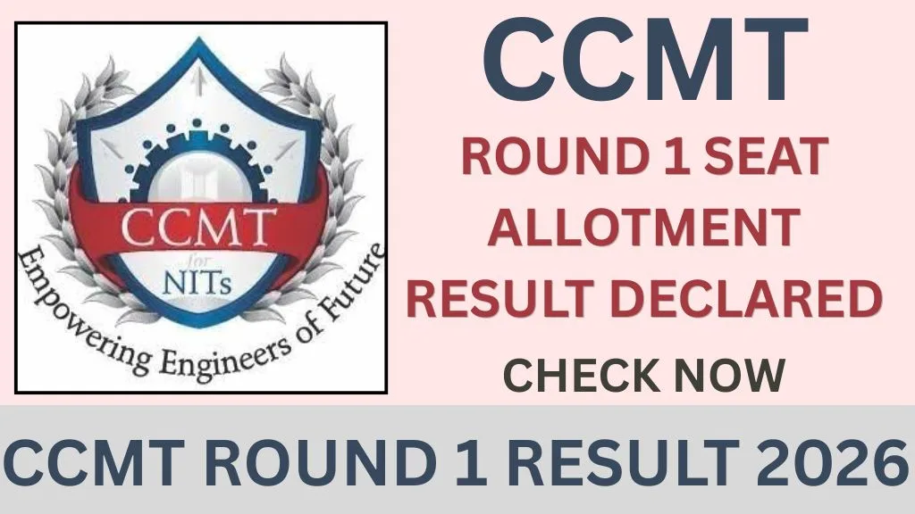 CCMT ROUND 1 RESULT 2026